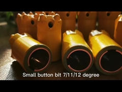Perçage de extraction Rig Tools Button Bits 40mm 6 bornes 7 bornes 7 degrés