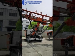 Matériel de forage hydraulique de la roche DTH avec la profondeur du compresseur d'air 35m