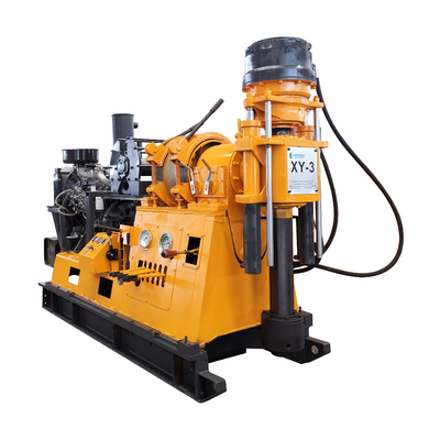 Machine de forage de noyau d'exploration de 600 m de capacité pour l'exploitation minière