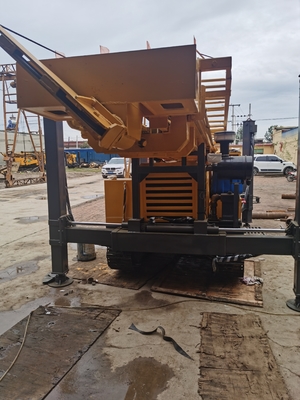 Perceuse montée sur des rails entièrement hydraulique Rig Machines de forage de GL350S pour le perçage de 350m