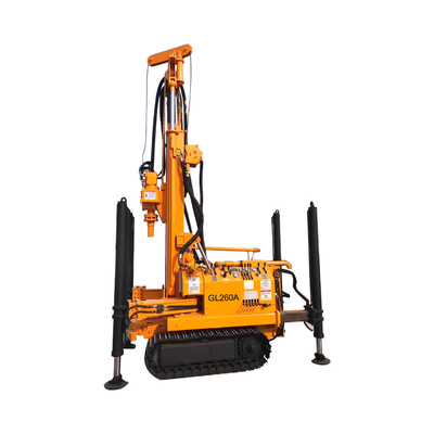 foreuse de chenille de 260A 300m, perceuse compacte Rig For Home Garden