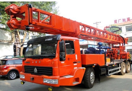 Foreuse montée par camion rotatoire 400m multifonctionnels 6X4