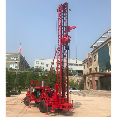 GL - petite puissance bonne de moteur de Rig Portable Trailer Mounted Diesel de perçage d'IIA 300m