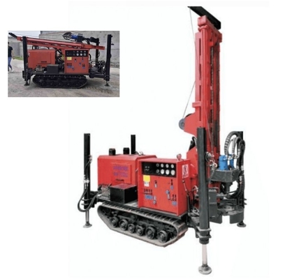 Perçage pneumatique de Rig Crawler Mounted For 180m de perceuse de puits d'eau