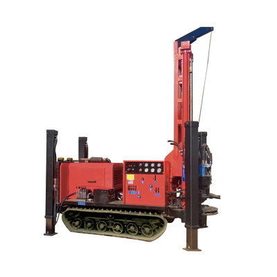 Perçage pneumatique de Rig Crawler Mounted For 180m de perceuse de puits d'eau