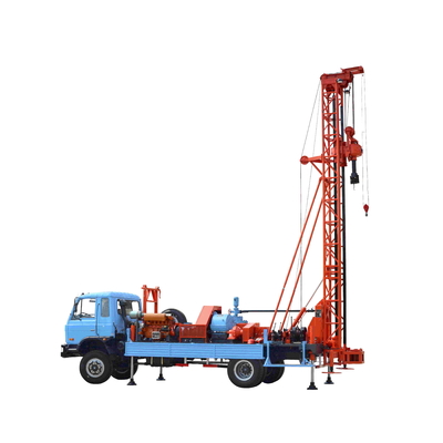 eau profonde de 95kw 400m bien la plate-forme de forage, type de camion de matériel de forage de forage de l'eau