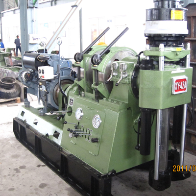 Roche profonde hydraulique forant bien Rig Crawler Type For Exploration