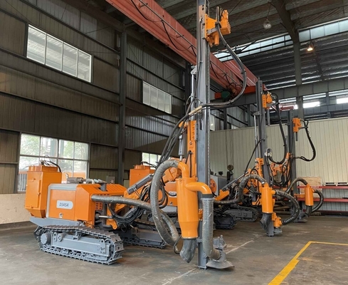 Moteur diesel extérieur séparé de Rig Avec 60kw de perceuse de roche de DTH
