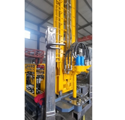 Plate-forme de forage de forage de 400 mètres, perçage de DTH Rig Machine For Water Well
