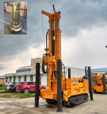 Type perçage de chenille d'enveloppe de trou de Rig For 800m de perçage d'air grand