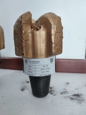 Quatre bits de perceuse géothermiques de lames pour le puits d'eau forant la taille de 127mm