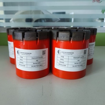 Le QG a imbibé le charbonnage d'exploration de Diamond Core Bits For Geological