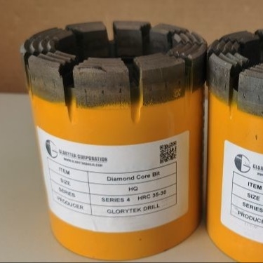 Le hard rock a imbibé le perçage de dénoyautage de Diamond Core Bits For Wireline