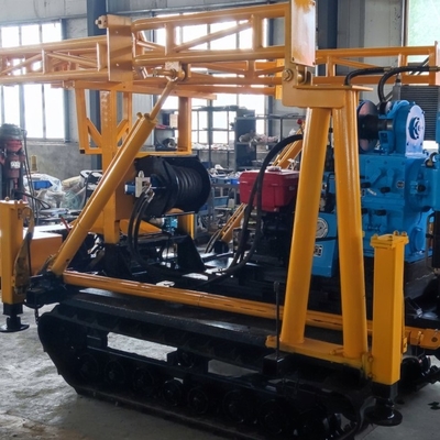 Forage rotatoire hydraulique forant le puits d'eau de profondeur de Rig Portable For 200m