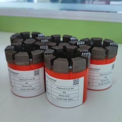 Le perçage de câble a imbibé le perçage d'exploration de Diamond Core Bits For Geological