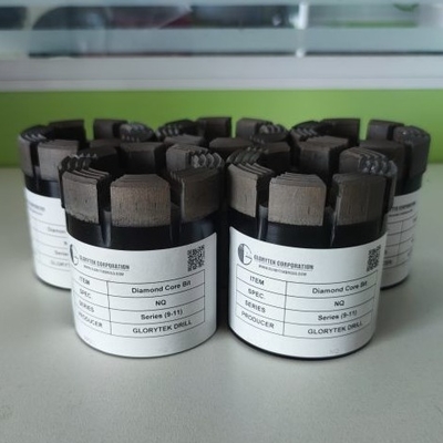 Le QG Pq de Bq nq a imbibé Diamond Core Bits Avec Reaming Shell