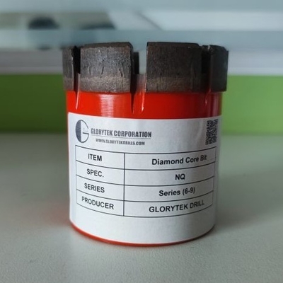 Le QG Pq de Bq nq a imbibé Diamond Core Bits Avec Reaming Shell