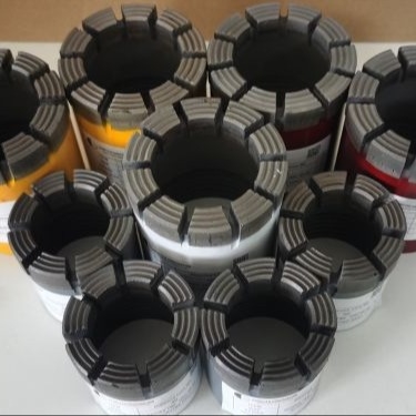 Échantillonnage de Diamond Impregnated Drill Bit, hard rock de QG Diamond Core Bit For Soft