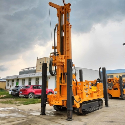 perceuse de 800m Rig Machines Steel Crawler Chassis Gl800s pour le puits d'eau de forage