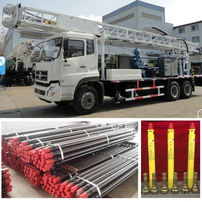châssis de camion de Rig Machines Mounted On Dongfeng 6×4 de perceuse de 400m