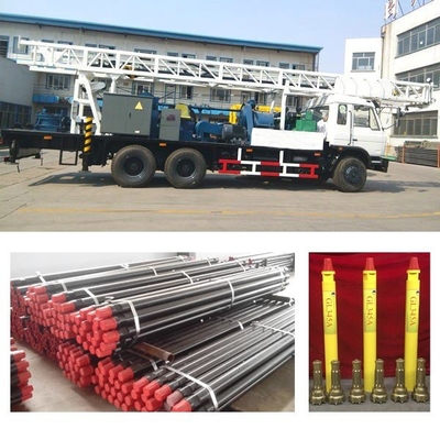 camion de structure compacte de matériel de forage de puits d'eau 6×4 de 300m