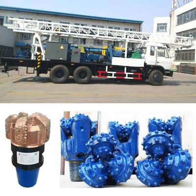 camion de structure compacte de matériel de forage de puits d'eau 6×4 de 300m
