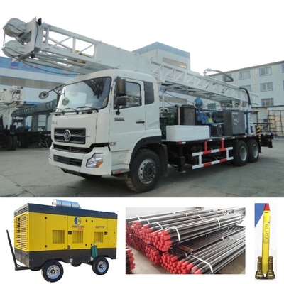 Forage de DF300 6*4 forant le moteur diesel de Rig Truck Type Powered By