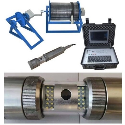 Caméra imperméable de Downhole de puits d'eau avec la sonde et le câble de Dual Camera