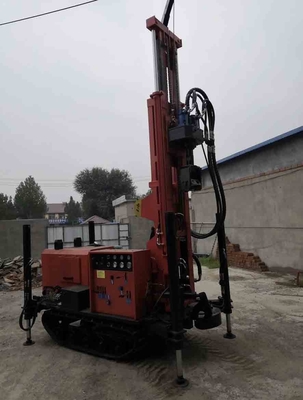 180 mètres du forage GL-180R la perceuse Rig Full Hydraulic Rubber Crawler de puits d'eau