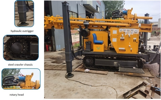 Machine de forage multifonctionnelle pour forage industriel et civil Forage de puits