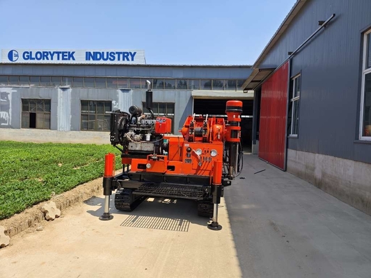 Type 300m de chenille de plates-formes de forage d'exploration de GLXY-2T 400m 500m