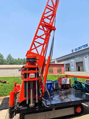 Profondeur géologique de l'installation 500m d'exploration de perçage de noyau
