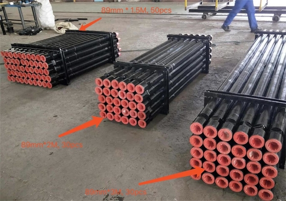 Trou d'alésage Dth Pipe 76mm 89mm 102mm 114mm Diamètre