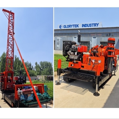 Plate-forme de forage d'exploration spéciale de 150 à 300 m avec châssis sur chenilles