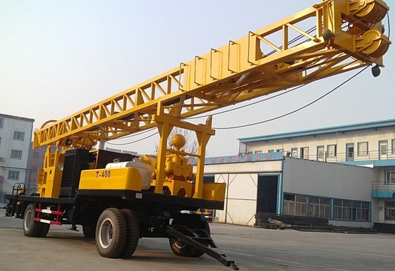 Machine de forage de puits d'eau de petite taille T-400