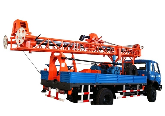 Camion de foreuse d'eau de profondeur de GL-IIA 300m monté pour des roches dures
