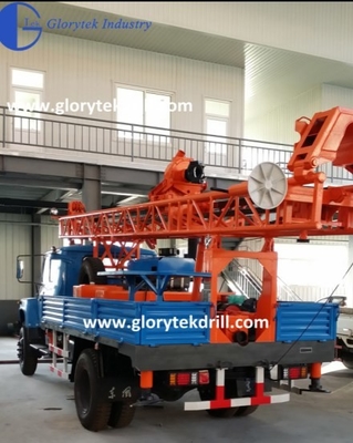 Portable de machine de 300m monté par camion d'installation de perceuse de puits d'eau de trou d'alésage de Dth