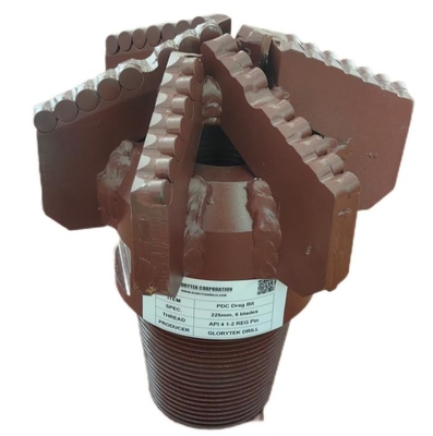 Formations molles 225 mm Pdc Forage pour puits d'eau