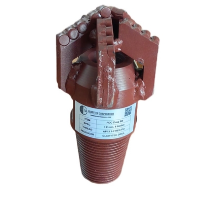 Forage à traction Pdc de 131 mm pour machines minières