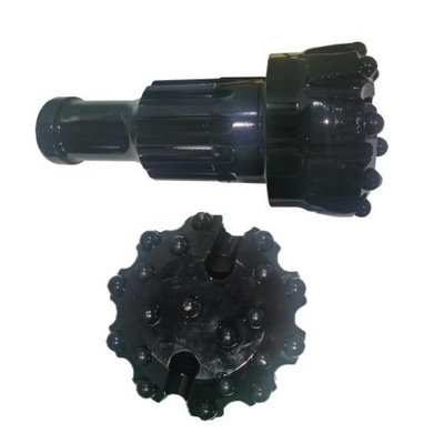 Maux de tête de marteau et boutons de carbure de tungstène mine 165mm haute pression d'air