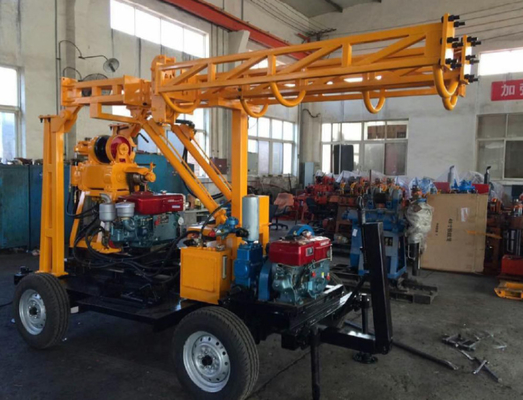 Équipement de forage de 100 m XY-1/XY-1A/GL200/GL250/GL300 avec pompe à boue