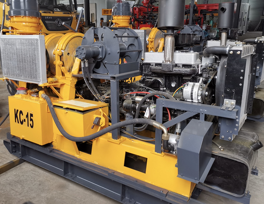 Machine de forage de noyau d'exploration de 600 m de capacité pour l'exploitation minière