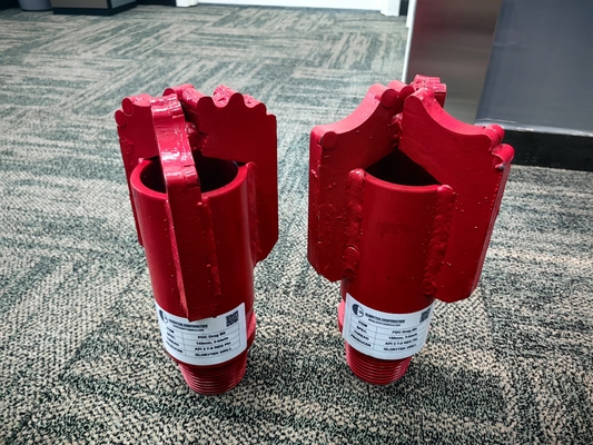 PDC Drag Bit 140mm-150mm 3 Aile 2 7-8REG API Standard Drag Bit Forage de puits géothermique