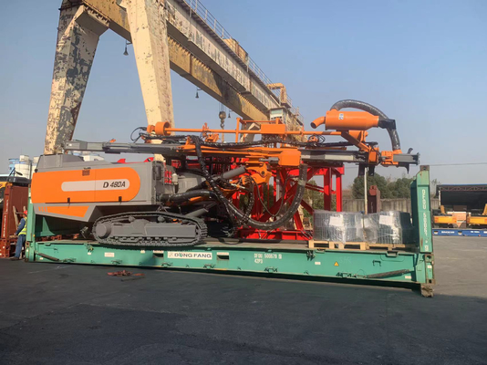 Compresseur d'air de 25 bar, équipement de forage en roche pour travaux lourds