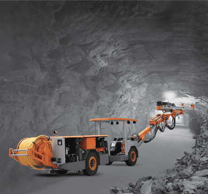 UJ18 Forage hydraulique de roches Forage souterrain Jumbo Mines et mini-tunnels