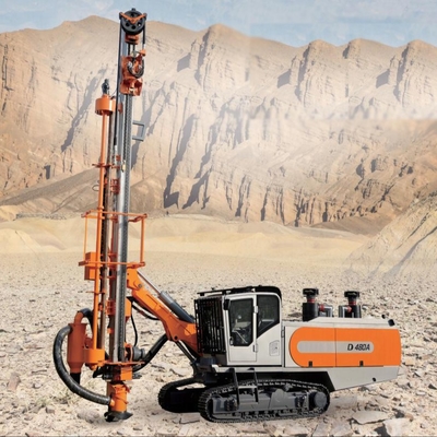 Équipement hydraulique complet pour l'extraction de roches, pour le forage de trous en hauteur pour les mines d'or