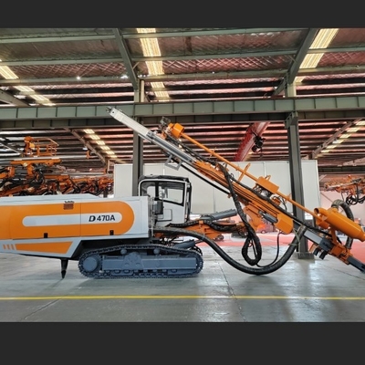 Compresseur d'air à bord de la plateforme de forage de roche avec une longueur de tuyau de forage de 5/7 m et peu de besoins en maintenance
