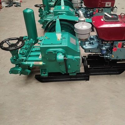 Puissante pompe à boue de forage BW160-10 1450×745×970mm Dimensions globales 11kW Moteur de puissance d'entrée pour le forage lourd