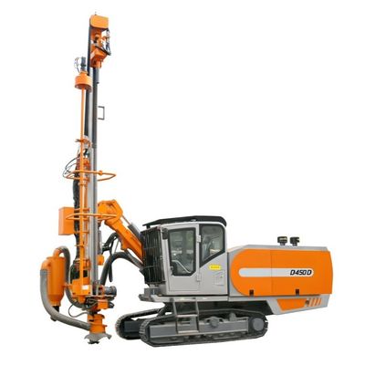 Forage de surface multifonctionnel à traçage portable à chenille monté sur roche pour l'extraction des métaux précieux