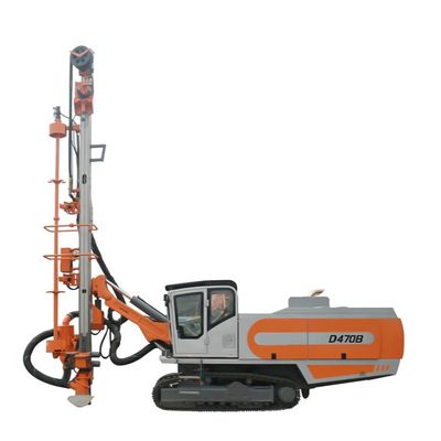 Compresseur d'air hydraulique intégré à bord de la plateforme de forage de roche pour l'extraction d'or